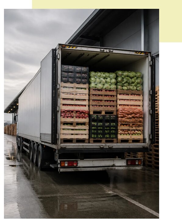 Перевозка плодоовощной продукции в Тамбов по цене от 5077 р. | Агросервис-Тмб