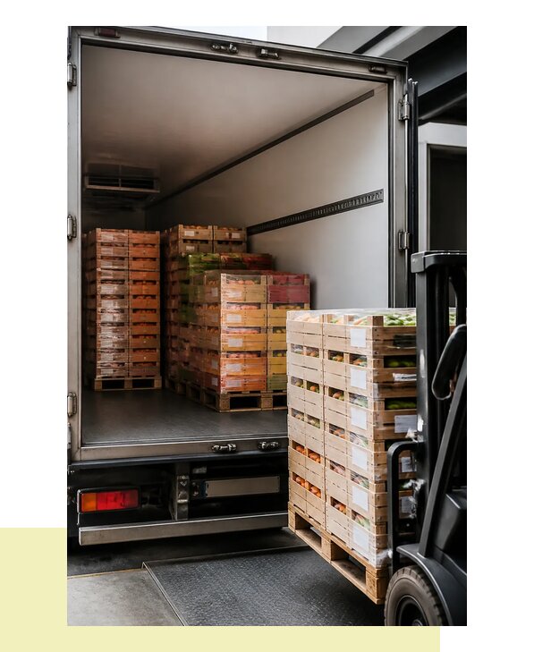 Перевозка сельхозпродукции на паллетах с доставкой в Тамбов